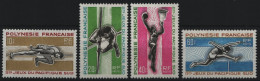 Franz. Polynesien 1966 - Mi-Nr. 63-66 ** - MNH - Sportspiele Noumea - Neufs