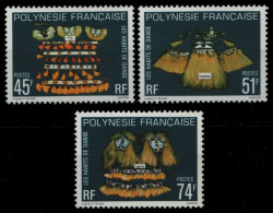 Franz. Polynesien 1979 - Mi-Nr. 287-289 ** - MNH - Tanzgewänder - Neufs