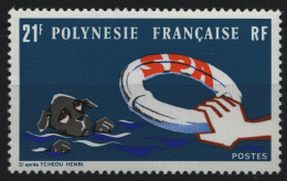 Franz. Polynesien 1974 - Mi-Nr. 177 ** - MNH - Tierschutzverein - Neufs