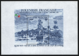 Franz. Polynesien 1985 - Mi-Nr. Block 11 ** - MNH - Schiffe / Ships - Neufs