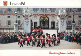 United Kingdom England London Buckingham Palace Military Band March Formation - Buckingham Palace