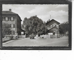 Europe-Allemagne-MÜNSINGEN-MUENSINGEN-Une Vue Animée DeL'Entrée Du CAMP MILITAIRE-Jeep- - Münsingen