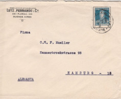 Argentinien  Brief Von Lutz Ferrando Buenos Aires Nach Hamburg - Storia Postale