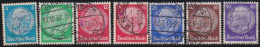 Deutsches Reich    -     Michel   -   467/473         -     O     -   Gestempelt - Used Stamps