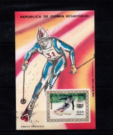 Olympische Spelen 1976 , Guinea Equateriaal - Blok  Postfris - Inverno1976: Innsbruck