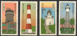 TAIWAN 2018 ARCHITECTURE Structures. Buildings LIGHTHOUSES - Fine Set MNH - Ongebruikt