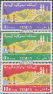 Nordjemen (Arabische Rep.) 230A-232A (kompl.Ausg.) Postfrisch 1961 Straße - Yémen