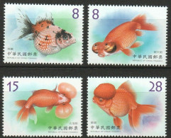 TAIWAN 2021 FAUNA Animals AQUARIUM FISH - Fine Set MNH - Nuovi