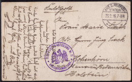 Gest. Feldpost WK I Feldfliegerabteilung Nr. 11 1916 - Other & Unclassified