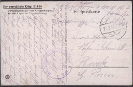 Gest. Feldpost WK I Feldfliegerabteilung Nr. 11 1917 - Andere & Zonder Classificatie