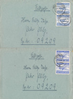 Posten Von 19 Stck. Luft-Feldpostbriefe WK II Mit Inhalt Wernigerode - Autres & Non Classés