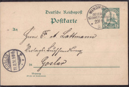 Gest. DSW GSK P 13Windhuk 1901 - Deutsch-Südwestafrika