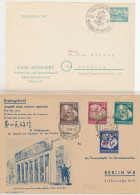 Gest., Brief Bund/Berlin/DDR Konvolut Von 33 Stck. Belegen/FDC/GSK Usw. Ohne Zusammenhang, Bitte Ansehen - Otros & Sin Clasificación