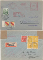 Gest., Brief Konvolut Von 22 Stck. Belege/Briefe DDR/Zonen/Bund 1948-1956, Interessanter Posten - Sonstige & Ohne Zuordnung