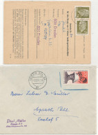 Gest., Brief Konvolut Von 22 Stck. Belege/Briefe/GSK DDR/Zonen/Bund 1946-1956, Interessanter Posten - Other & Unclassified