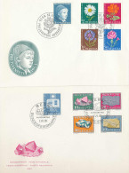 Gest., Brief Schweiz 32 Stck. FDC 1961-2011 Pro Patria-Ausgaben - Enteros Postales