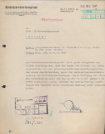 Schreiben Des Reichssicherheitshauptamtes Zur Einstellung Einer Ernittlung Gegen SS-Staf. Dr. Fuchs 1941, Autograph SS-O - Zonder Classificatie