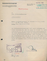 Schreiben Des Reichssicherheitshauptamtes Zur Einstellung Einer Ernittlung Gegen SS-Staf. Dr. Fuchs 1941, Autograph SS-O - Unclassified