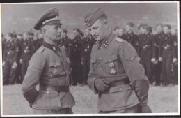 SS-Panzer-Grenadier-Regiment "Der Führer" Ostuf. Kuhn Mit Seinen Männern, Charkow 1943 Orig. Foto In AK-Größe - Zonder Classificatie