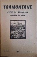 Tramontane - 494/492 - Revue Du Roussillon - Lettres Et Arts - Languedoc-Roussillon