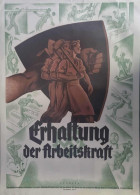 Plakat 42x29 Cm, DAF Erhaltung Der Arbeitskraft Gau Ostmark Wien VI - Zonder Classificatie