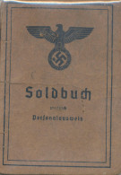 Soldbuch 1. San. Ersatz Abtlg. 13 Bad Kissingen Viele Eintragungne 1940-1945 - Non Classés