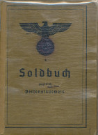 Soldbuch Infanterie Ersatz Bataillon 42, Zahlr. Eintragungen Bis 1945 - Non Classés