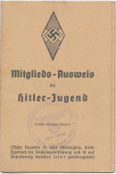 HJ Mitgliedsausweis Landshut 1942 Mit Beitragsmarken - Non Classés