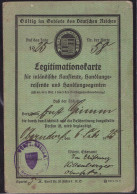 Legitimationskarte Für Kaufleute 1925 Oberndorf - Unclassified