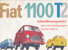 Fiat 1100 T2 Produktheft - Zonder Classificatie