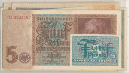 Posten Von 35 Stck. Gelscheine Deutsches Reich, Bitte Ansehen - Andere & Zonder Classificatie