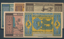 Greiffenberg 5 Stück Serien-Notgeldscheine 1921 - Other & Unclassified