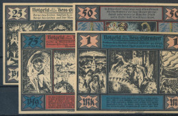 Hess.-Oldenburg 4 Stück Serien-Notgeldscheine 1921 - Sonstige & Ohne Zuordnung