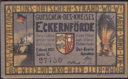 Eckernförde, Serie Von 3 Stck. Notgeld - Autres & Non Classés