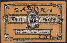 Wattenscheid, Serie Von 3 Stck. Notgeld - Other & Unclassified