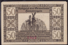 Hemdingen, Serie Von 4 Stck. Notgeld - Other & Unclassified