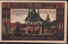 Wernigerode, Serie Von 4 Stck. Notgeld - Autres & Non Classés