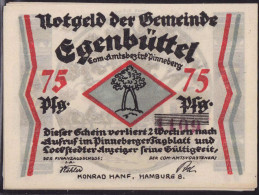 Egenbüttel, Serie Von 6 Stck. Notgeld - Sonstige & Ohne Zuordnung