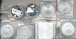 Slowakei 11 Versch. 10,00 Euro-Silbermünzen 2009-2015 - Autres & Non Classés