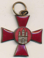 Hanseatenkreuz 1914, Kriegsverdienstkreuz Hamburg - Autres & Non Classés