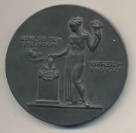 Medaille Der Stadt Berlin Für Opferwillige Hilfeleistung An Ihren Mitbürgern In Schwerer Kriegszeit. Nicht Tragbar, Durc - Andere & Zonder Classificatie