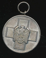 Medaille Für Deutsche Volkspflege, Buntmetall Versilbert, 1939 WK II - Autres & Non Classés