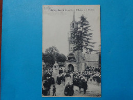 22) Saint-carré, Lanvellec - L'église Et Le Pardon - Année:1921 - EDIT: Sorel - Lanvellec