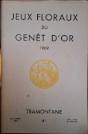 Tramontane - 529/530 - Jeux Floraux Du Genêt D'or 1969 - Languedoc-Roussillon