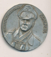 Plakette Generalfeldmarschall Rommel D 40mm Zn - Sonstige & Ohne Zuordnung