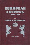 4 Stck. Numistmatische Literatur/Kataloge, Dabei European Crowns 1700-1800, European Crown 1486-1599, A Guide Book Of Un - Sonstige & Ohne Zuordnung