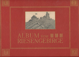 Album Vom Riesengebirge, Verlag: Berlin: Globus Verlag (um 1900)., Quer-4° Mit 1 Panorama Und 29 Ansichten Nach Naturauf - Otros & Sin Clasificación