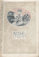 Hupfeld Leipzig, Pianos Und Flügel, Produktkatalog Um 1912, 34 Seiten, Mit 7 Seiten Referenzen, Hoch Interessant! - Autres & Non Classés