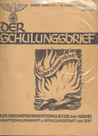 Schulungsbrief Der NSDAP April 1937 - Other & Unclassified