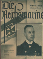 Ordner Mit 11 Stck. Zeitschrift Die Reichsmarine 12/1931-10/1932 Sowie 1x Heft 12/1934 - Otros & Sin Clasificación